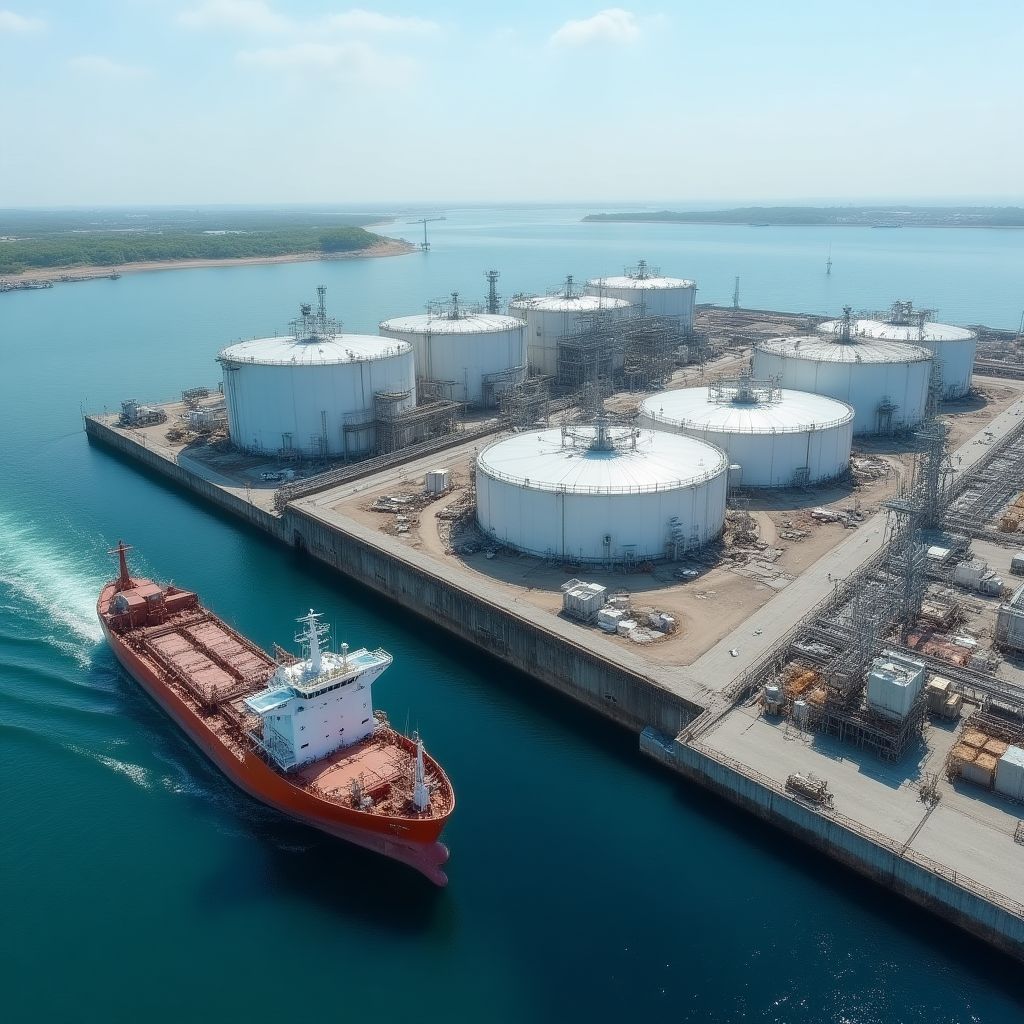 Terminal de almacenamiento modernizada en Dock Sud