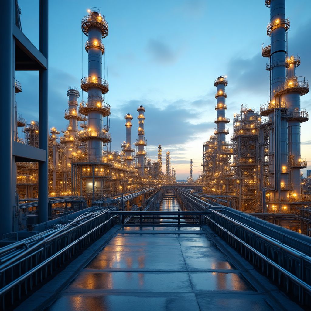Proyecto de modernización de refinería